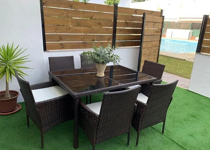 Apartment Adosado Nuevo Piscina Terraza Conil *